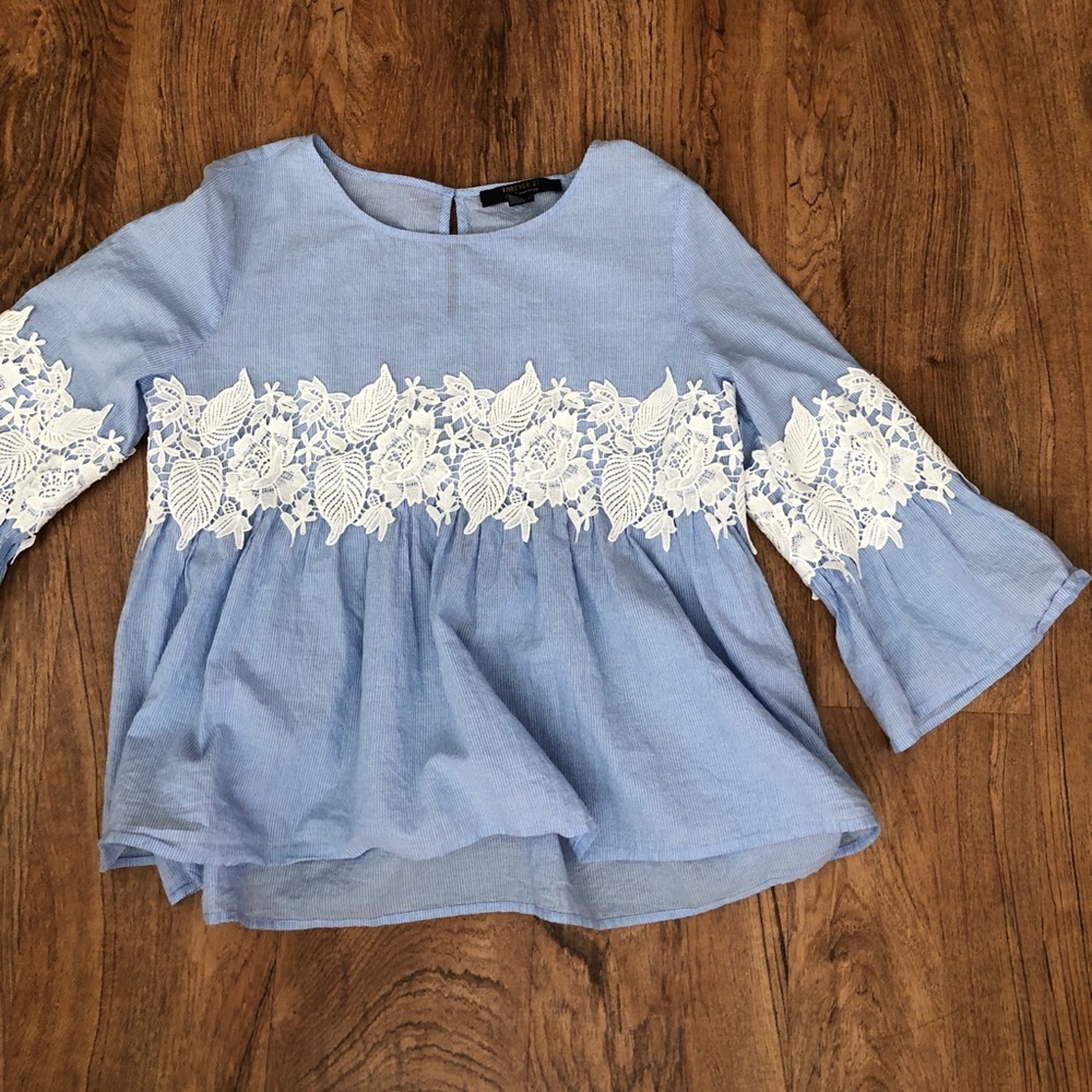 Light blue summer shirt